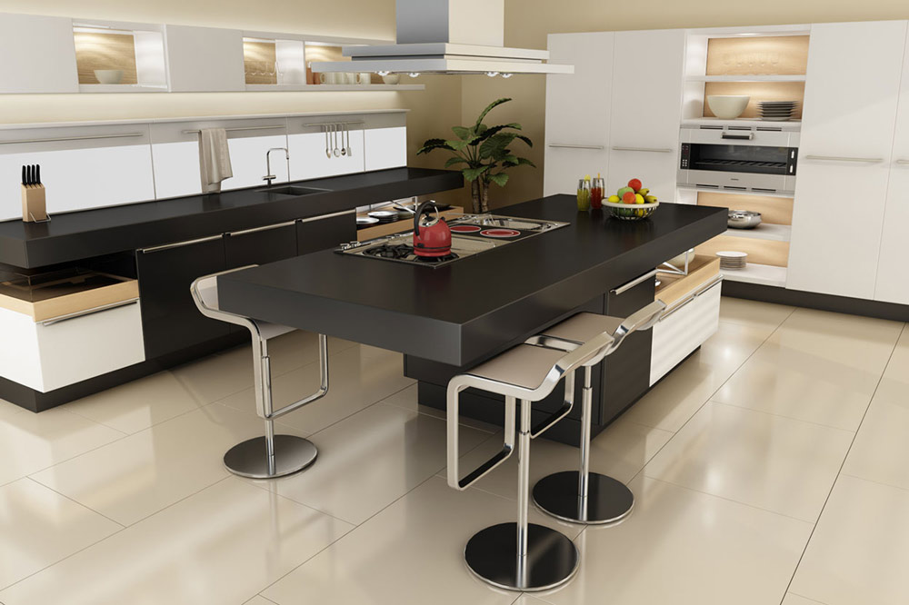 3d rendering kitchen
