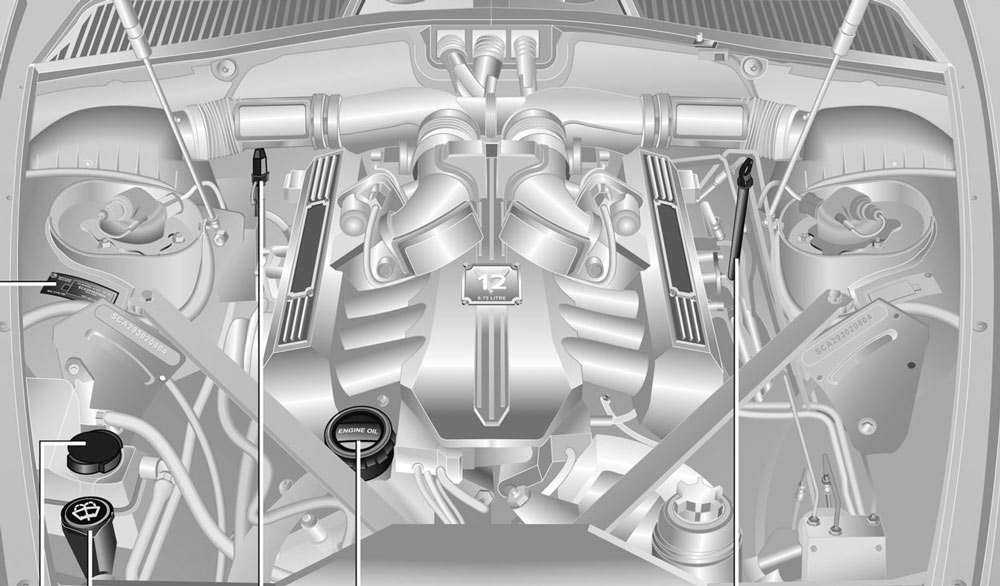 Automotive technische Illustrationen